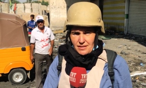 TRT Haber ekibi Irak’taki gösterilerin merkezinde