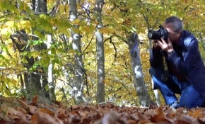 Fotoğrafçılar sonbahar manzaraları için rotasını Manisa'ya çevirdi