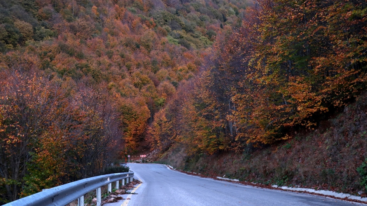 Doğaseverler, güz mevsiminin son günlerinde aynı anda Sapanca Gölü ve İzmit Körfezi`nin eşsiz manzarasını seyredebiliyor. 