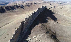 Sivas'ın Çin Seddi'ni andıran kayalıkları