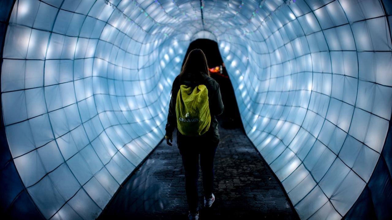 Bu yapılar arasında, Vortex tüneli de yer aldı.