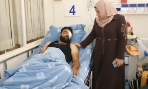 İsrail müdahalesinde gözünü kaybeden Filistinli gazeteci TRT Haber’e konuştu