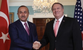 Dışişleri Bakanı Çavuşoğlu, ABD'li mevkidaşı Pompeo ile görüştü