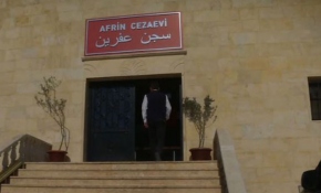 TRT Haber, DEAŞ'lı teröristlerin tutulduğu Afrin Cezaevi'ne girdi