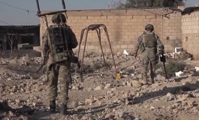 Barış Pınarı Harekatı bölgesinde teröristlerin tuzakladığı patlayıcılar imha ediliyor