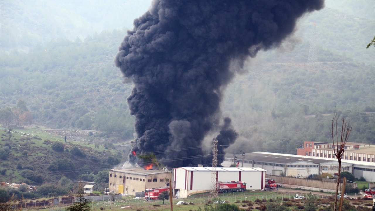 Alınan bilgiye göre, ilçeye bağlı Gökdere Mahallesi`ndeki plastik geri dönüşüm deposunda çıkan yangına müdahale edilmesi için bölgeye itfaiye, ambulans ve polis ekipleri sevk edildi. 