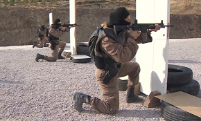 Kadın özel harekatçıların sözlüğünde pes etmek yok