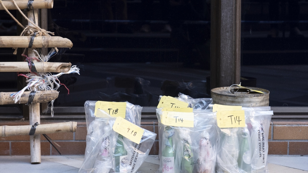Emniyet yetkilisi Chow Yat-ming, ekipte çevik kuvvet polisinin yer almadığını belirtti.
