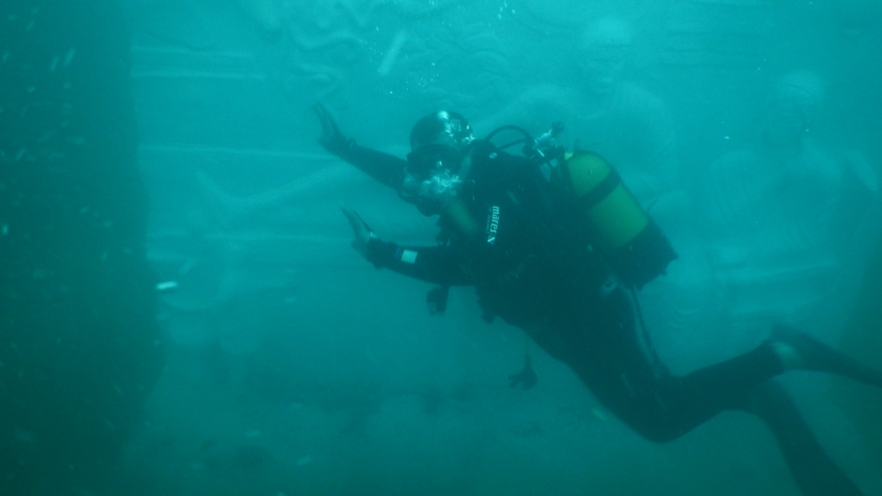 "Denizin dibi çok güzeldi"