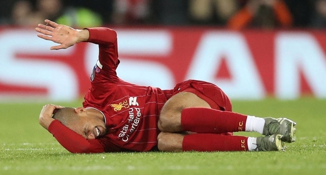 Fabinho en az 4 hafta yok