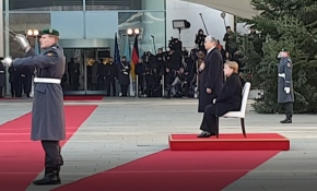 Merkel'in titreme nöbeti için önlem alınmaya devam ediliyor