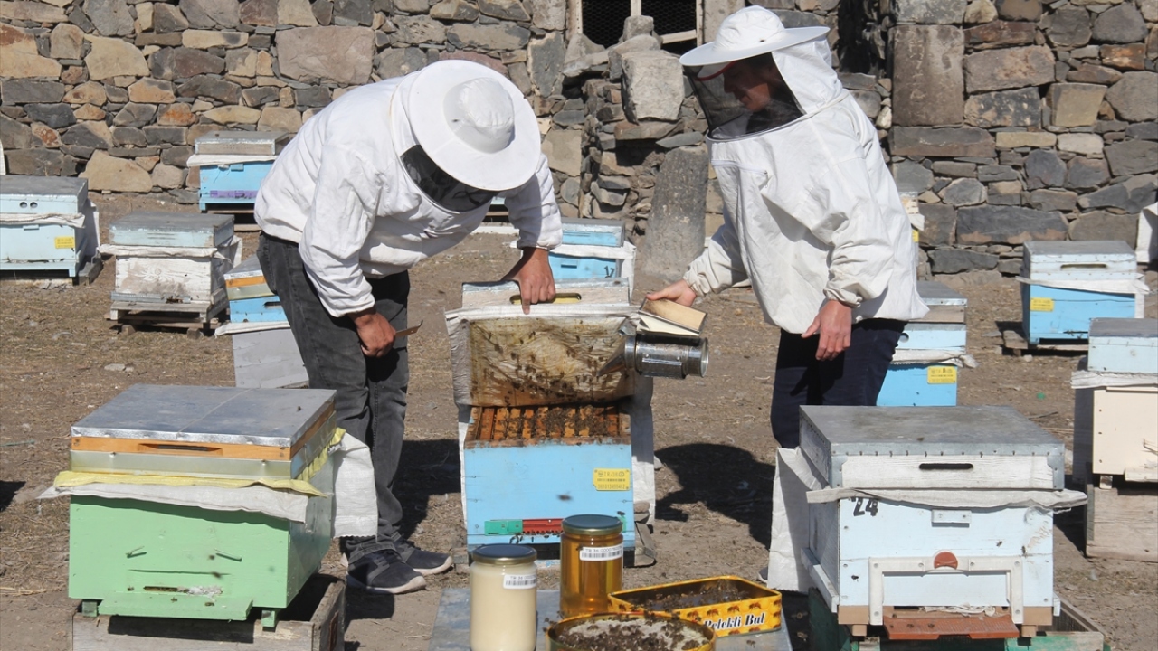 Ertaş, kovanlardaki arıların karın yağmasıyla depolara alındığını belirterek, kışlatmada rutubetsiz ortamların seçildiğini dile getirdi.