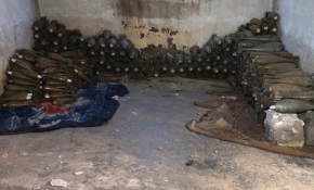 Rasulayn'da bir eve tuzaklanan 565 havan mühimmatı imha edildi