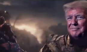 ABD Başkanı Trump şimdi de Thanos oldu