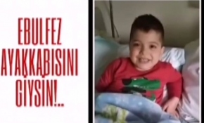 Iğdırlı öğrenciler kemik tümörü hastası çocuk için yardım kampanyası başlattılar