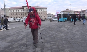 Milli Mücadele'nin 100. yılı için Samsun'dan Ankara'ya yürüyor