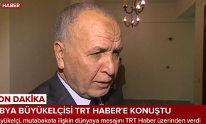 Libya’nın Ankara Büyükelçisi, mutabakat eleştirilerine TRT Haber'de cevap verdi