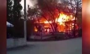 Pendik'te gecekondu yangını