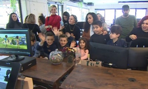 Rafadan Tayfa küçük ziyaretçilerini ağırladı