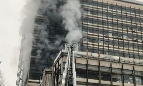 DSİ Genel Müdürlüğü binasında yangın