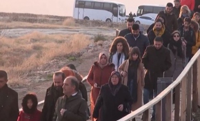 Rafadan Tayfa film ekibi Göbeklitepe'yi ziyaret etti