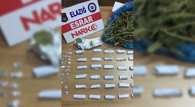 Elazığ'da uyuşturucu operasyonu: 6 gözaltı