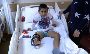 Minik Ronaldo hastalığına çareyi Türkiye'de buldu