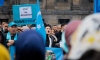 Hollanda'da Doğu Türkistan protestosu