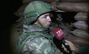 Görev başındaki Mehmetçikten Türkiye'ye yeni yıl mesajı