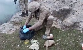 Jandarma Siirt'te patlayıcı madde ele geçirdi