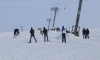 Küpkıran Kayak Merkezi'nde hafta sonu yoğunluğu