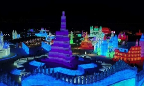 Çin'in en büyük buz festivali başladı