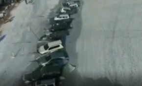 Rusya'da buzda balık avı, araç avına dönüştü