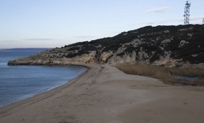 Kale Koyu'ndan izinsiz kum alan muhtar hakkında soruşturma başlatıldı