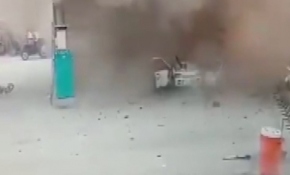 Benzinlikte korkutan patlama: 2 ölü