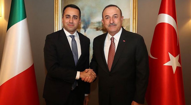 Bakan Çavuşoğlu İtalyan mevkidaşı ile görüştü