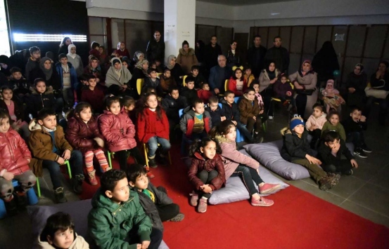 Şanlıurfada çocuklara "Karagöz ve Hacivat" oyunu