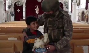 Barış Pınarı Harekatı bölgesinde Süryanilere insani yardım