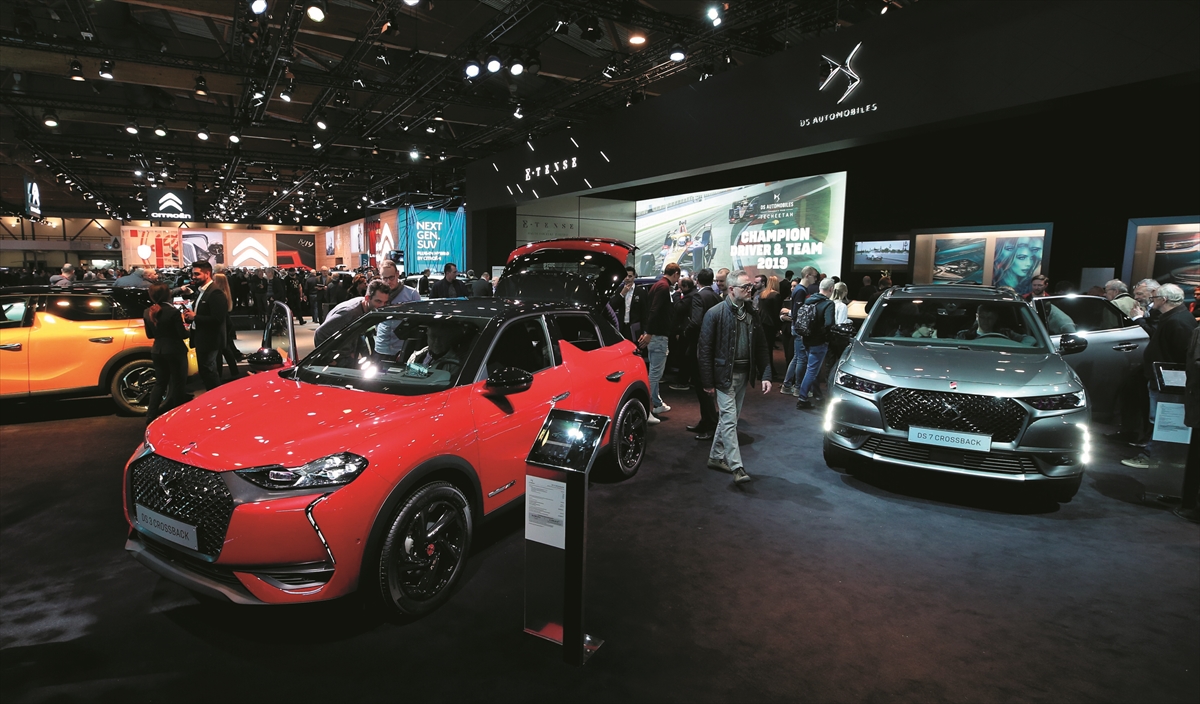 Fuarda DS 3 CROSSBACK modeli de yer aldı.