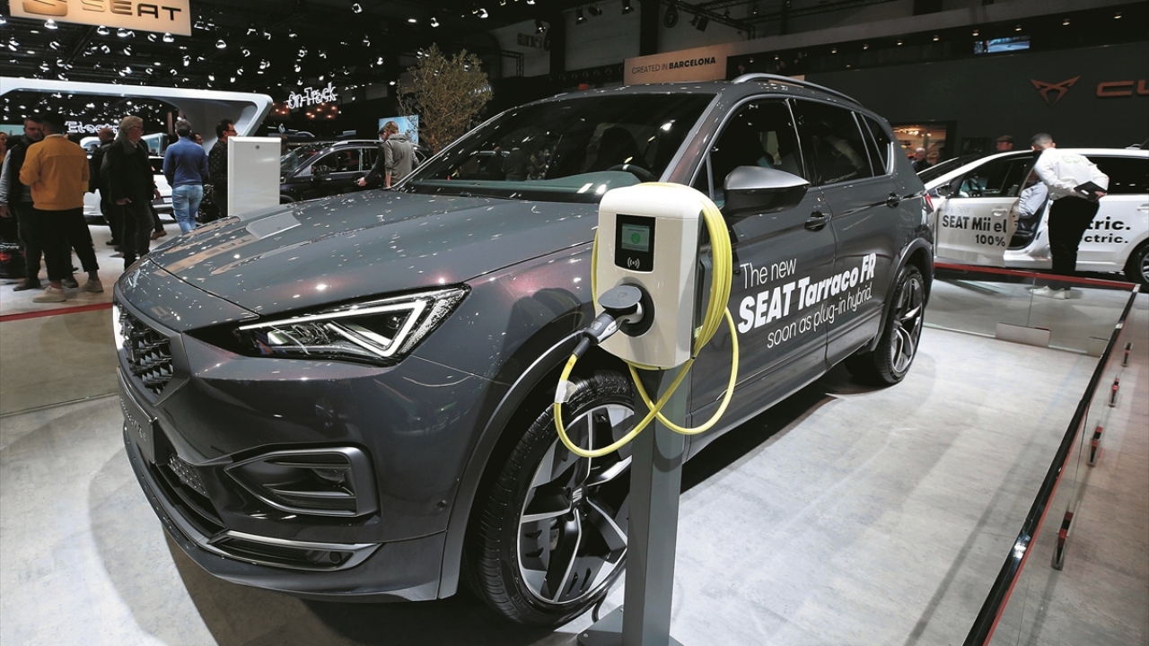 Fuarda Seat Tarraco modeli de yer aldı.