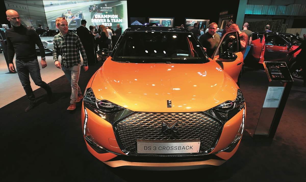 Fuarda DS`nın 3 Crossback modeli de yer aldı.