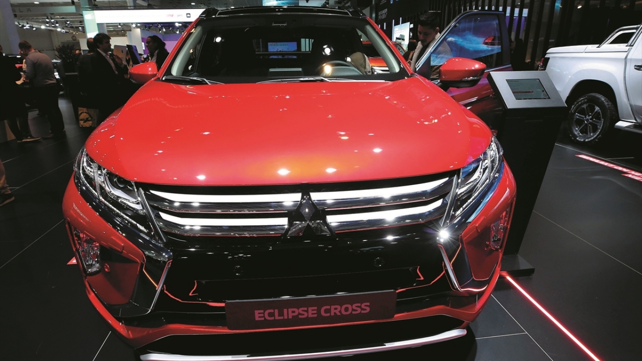 Fuarda Mitsubishi`nın Eclipse Cross modeli de yer aldı.