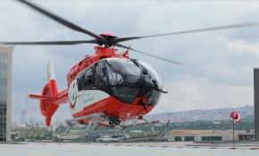 Hava ambulanslarından 45 binden fazla hasta faydalandı