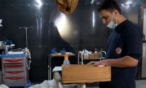 İdlib'de yaralılar zor şartlarda tedavi edilmeye çalışılıyor