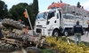 Gömeç'te traktörle kamyon çarpıştı: 1 yaralı