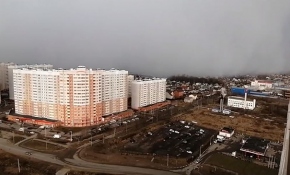 Rusya'da kar fırtınası görüntülendi