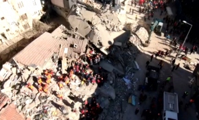 TRT Haber deprem bölgesini havadan görüntüledi