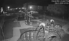 6,8'lik deprem anı güvenlik kamerasına böyle yansıdı