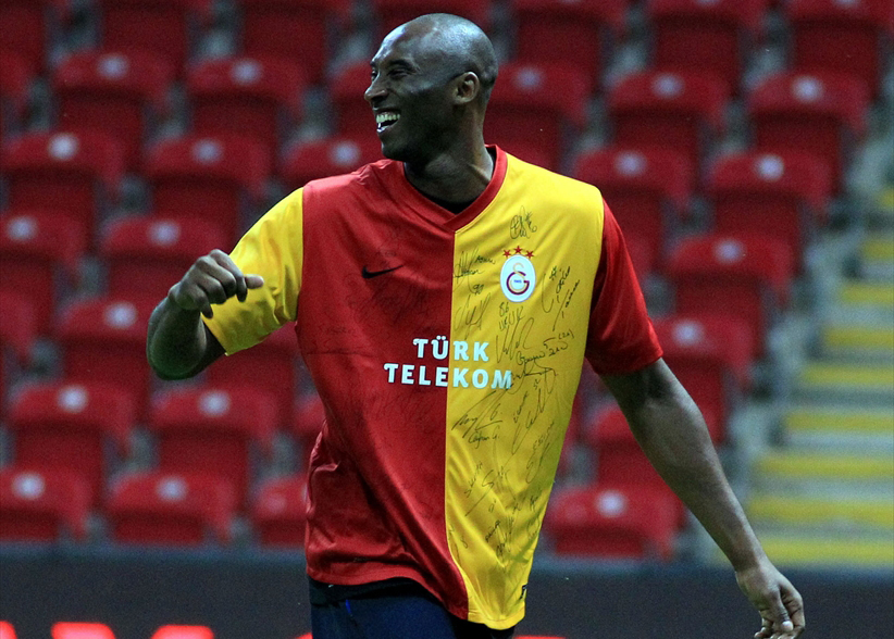 Kobe Bryant, 25 Eylül 2011 tarihinde Galatasaray`ın antrenmanına katıldı. (Arşiv) 