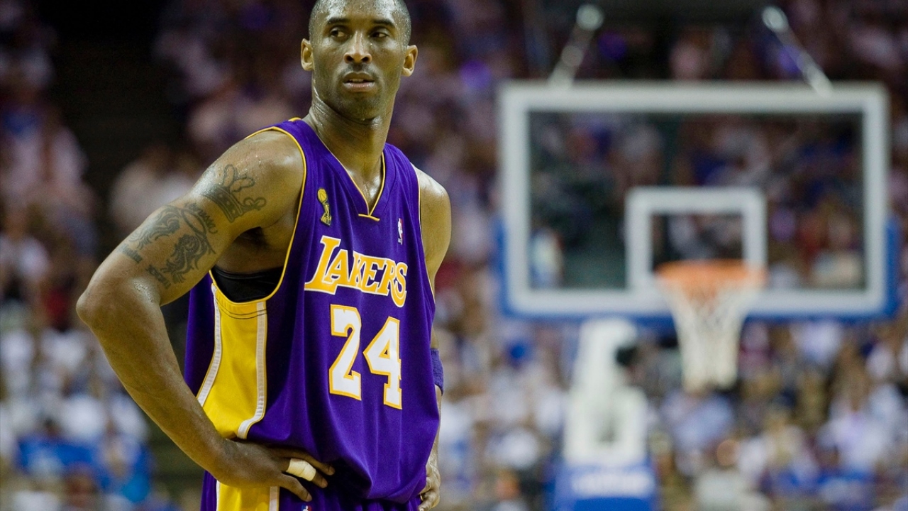 10 Haziran 2009 tarihinde Los Angeles Lakers oyuncusu Kobe Bryant, Orlando Magic karşılaşmasında forma giydi. (Arşiv)